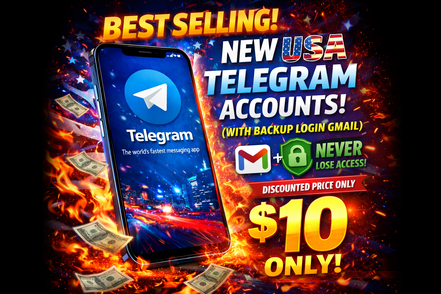 Telegram USA login gmail added - Image 2