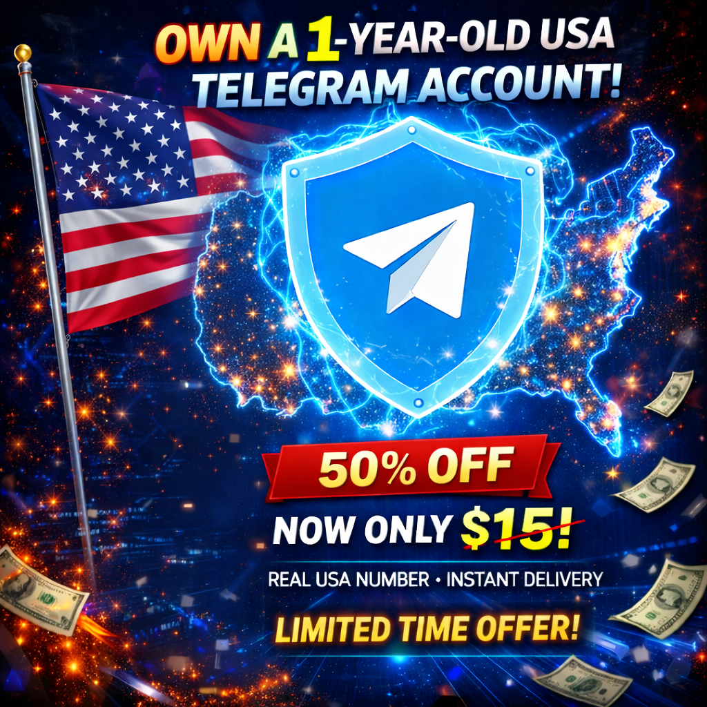 Telegram 1+ Year old account