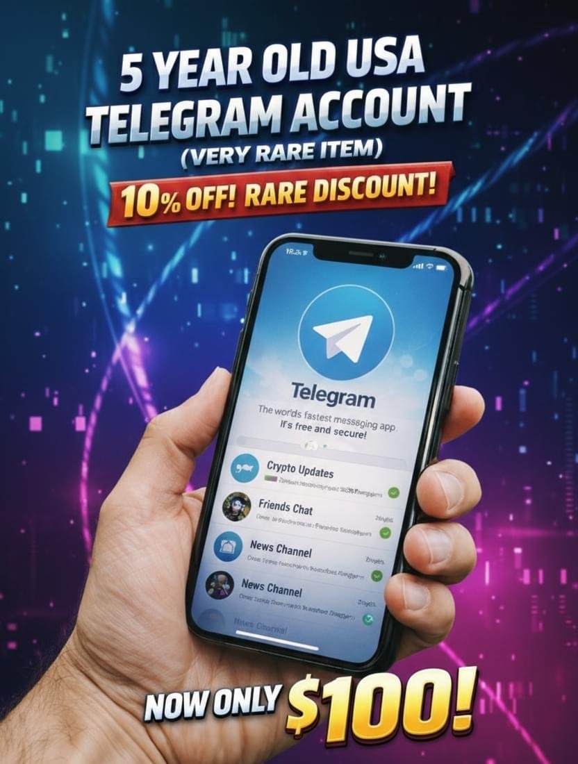 Telegram 5+ Year old account
