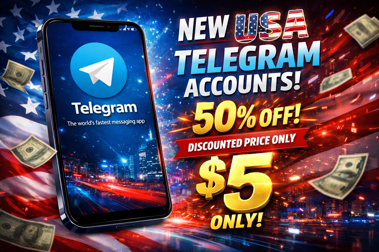 New telegram account